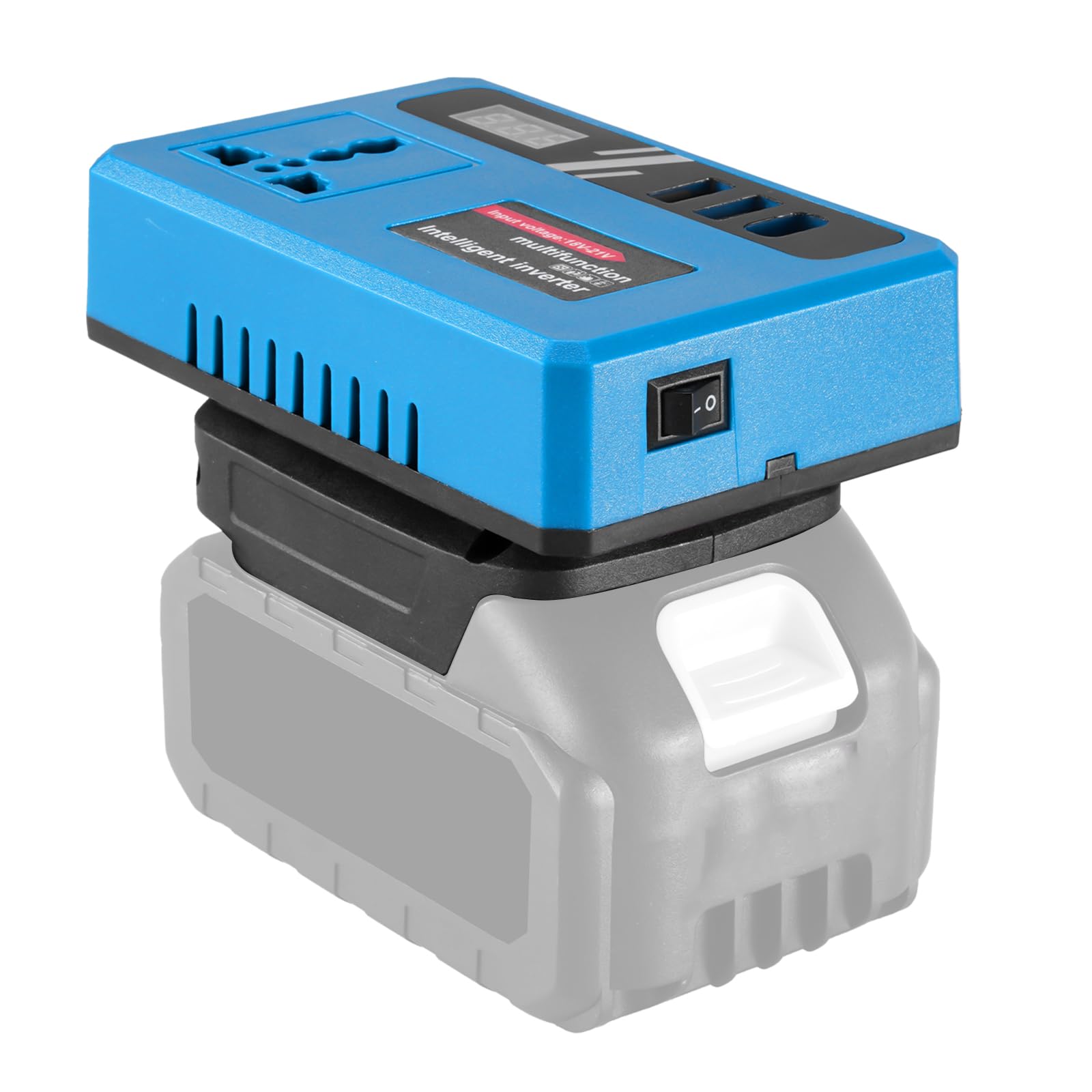 

Адаптер-инвертор ONEVAN для выхода 110 В, выходная мощность 120 Вт, зарядный адаптер для инвертора, USB-зарядное устройство с двумя USB-портами для зарядки и одним зарядным портом, легкий