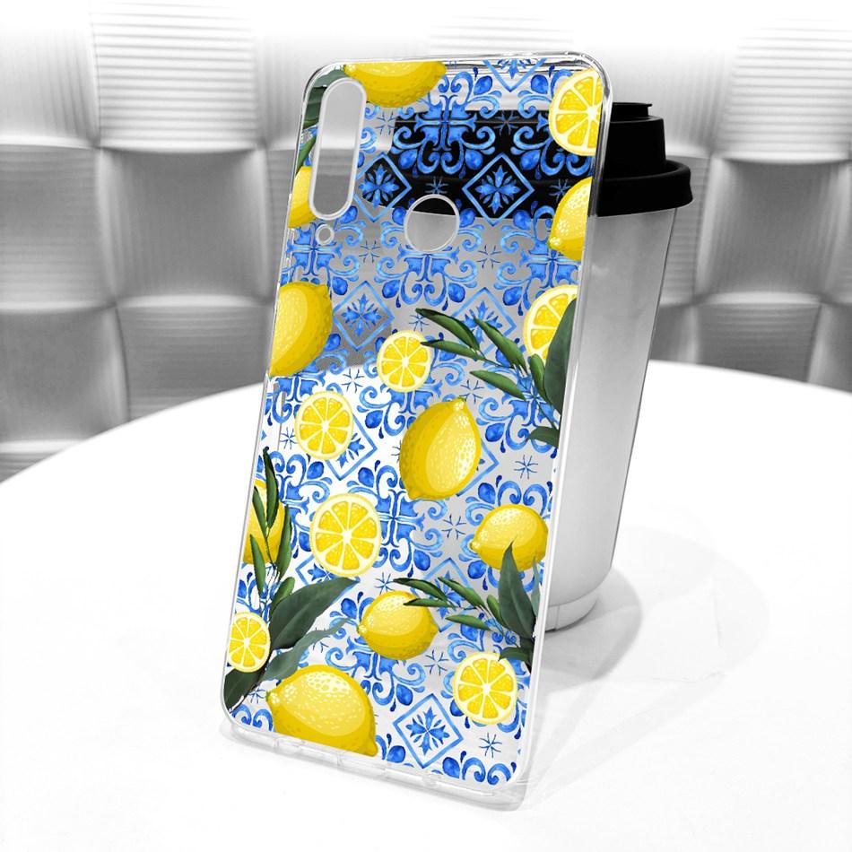 

For Huawei Y6P 2020 Ins New Simple Style Pattern Phone Case For Huawei Y6p MED-LX9 MED-LX9N Transparent TPU Soft Silicone Cases Huawei Y6p (2020)