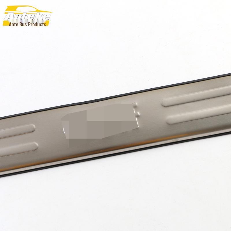 Golf 6 Stainless Steel Door Sill Protector & Bumper Welcome Pedal Sticker