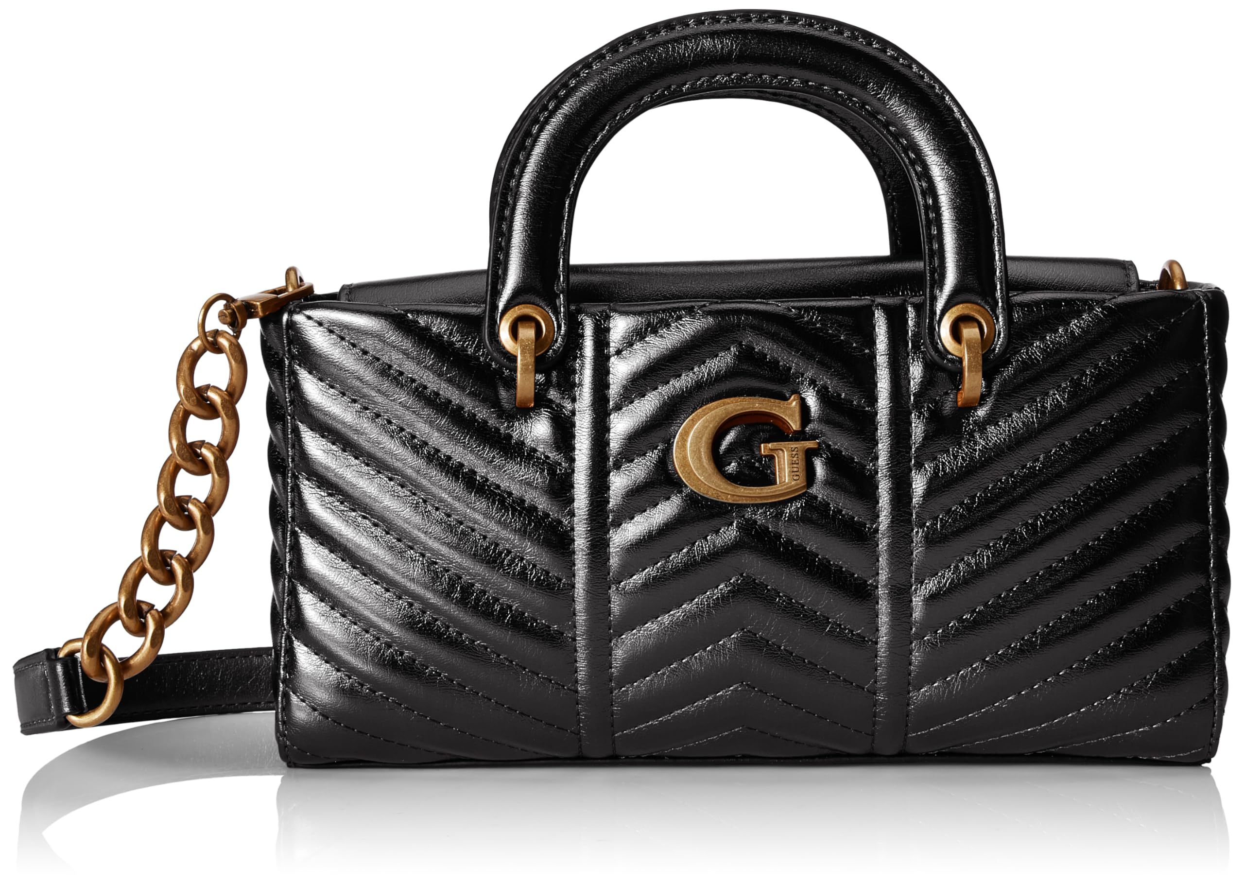

Shoulder LOVIDE MINI SATCHEL BLA [Guess] Women s