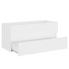 VidaXL Sink Cabinet White 100x38.5x45 Cm Particleboard