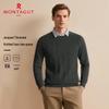 MONTAGUT Men's Tech Blend Warm Knit Sweater