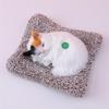 Simulated Kitten Meow Bamboo Charcoal Deodorizing Plush Cushion for Car & Home Decoration