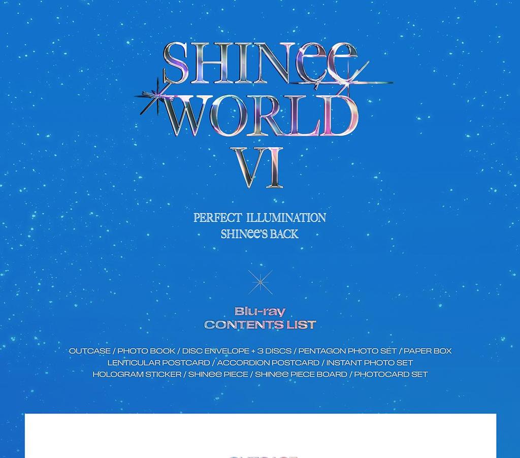(BLU-RAY) SHINee WORLD VI [PERFEKTE ILLUMINATION : SHINee'S BACK]