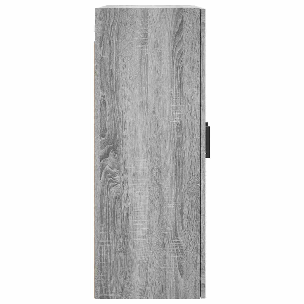 Wall Cabinet Gray Sonoma 69.5 X 34 X 90 Cm