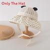 Baby Summer Breathable Cotton Sun Hat With Wide Brim For Outdoor Sun Protection