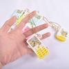 DIY Medvídek Telefon Quicksand Silikonová Epoxidová Forma DIY Klíčenka Přívěsek Šperky Řemeslná Forma pro Valentýnský Dárek