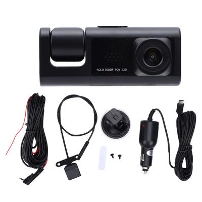 1080P WiFi Dash Camera 3 Channel Car Camera Front Rear and Inside with Loop Recording G Sensor Car DVR