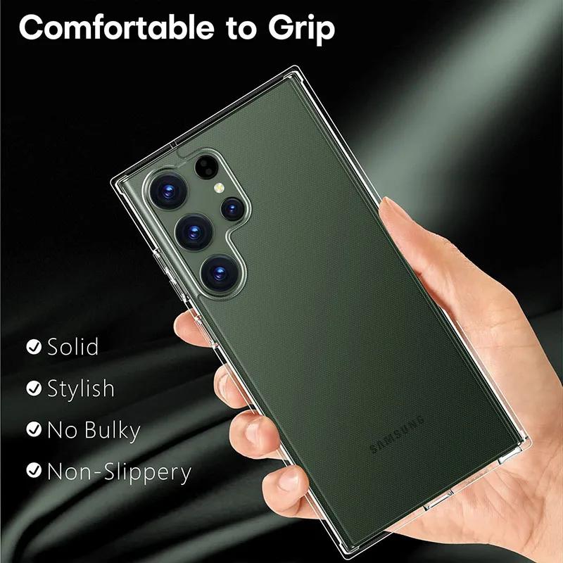 It looks like real snake skin Clear Phone Case for Samsung Galaxy S21 Plus S24 S23 S20 FE S22 S26 Ultra S25 Edge TPU Capa Cases