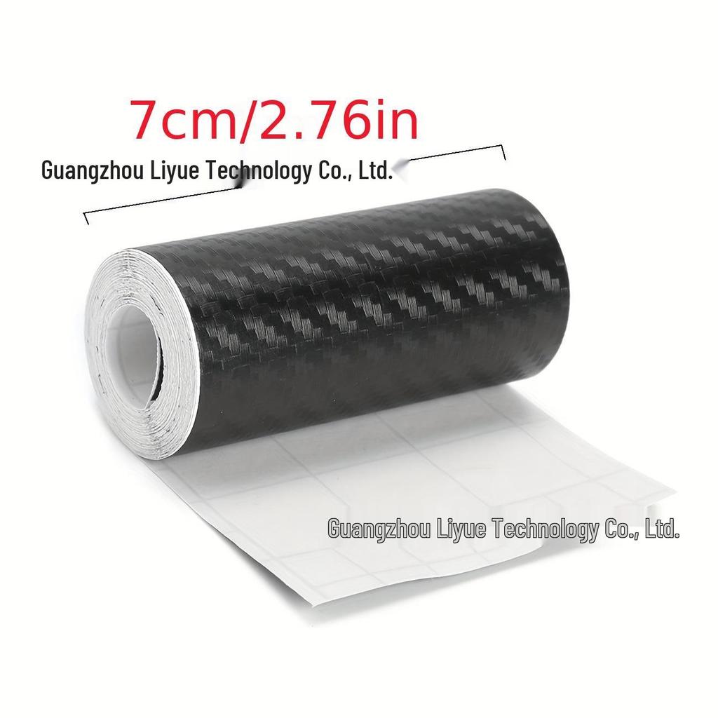 3D Carbon Fiber Car Door & Mirror Protective Anti-Scratch Tape