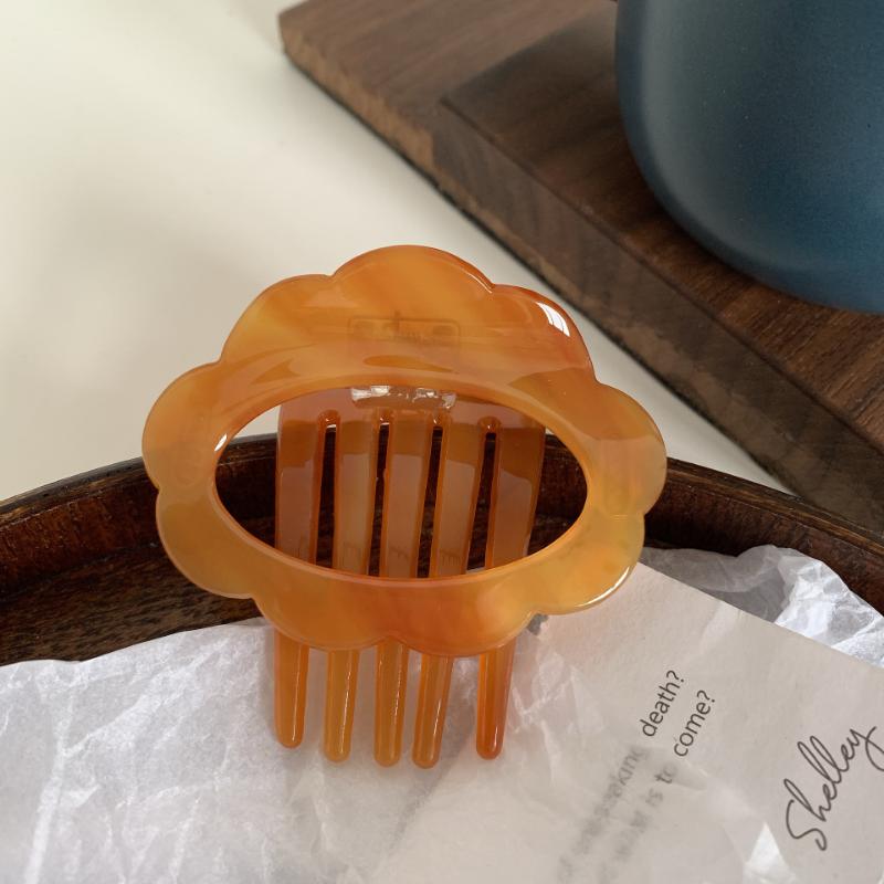 Korean Hair Claws Women Acetate Hair Clip Simplicity Colorful Fashion Claw Clip Girls Hair Barrettes Hair Accessories  New