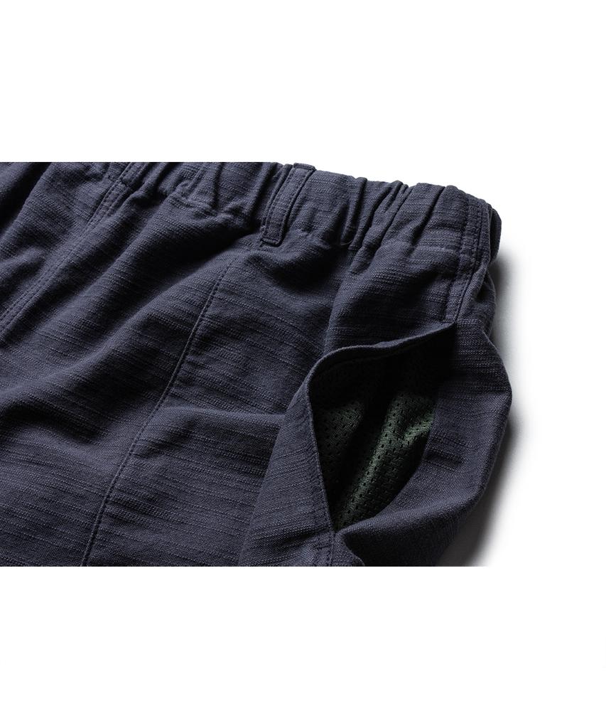 Deoleseukyu Cotton Slub Yosemite Camp Shorts [Shadow Navy]