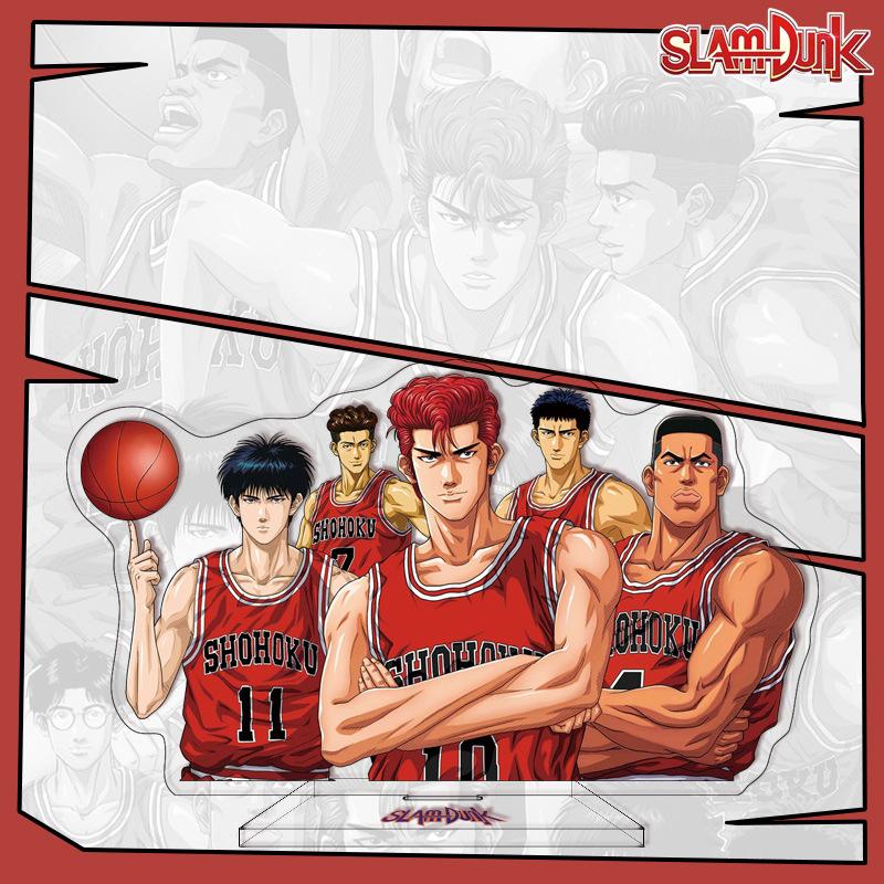 Supporto Acrilico Anime Slam Dunk 16cm Supporto Acrilico Personalizzabile Fornitura Transfrontaliera Alto Qualità Superiore Merchandising Anime Slam Dunk