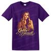 Gabby Barrett Country Singer Portrait T Shirt Golden Script Graphic Fan Art Tee