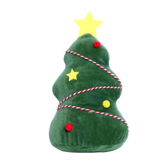 Weihnachts Pilz Plüschtier Weihnachtsbaum Plüschtier Kranz Schokoladenkuchen Stoffpuppe Feiertagsparty Heimdekoration Festivalgeschenk