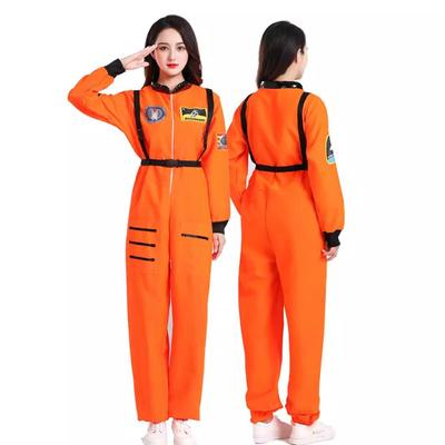 Halloween Spacesuit Spaceflight Onesie Adult Astronaut Costume Stage Performance Costume