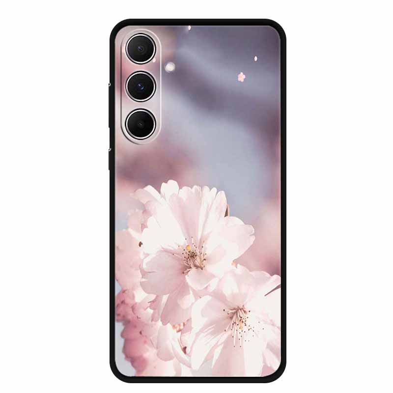 For Samsung Galaxy A55 5G Case Animals Soft Silicone TPU Phone Cases Back Cover For SamsungA55 Wolf Protector Cute Girl Shell