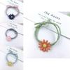Beautiful Ins Women Daisy Hair Rope Headband With High-elastic Korean Rubber Band