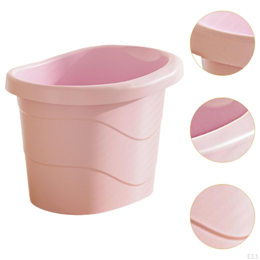 Baby Bath Bucket Tub Comfortable Thickened Sitting Up Shower Basin Bathroom