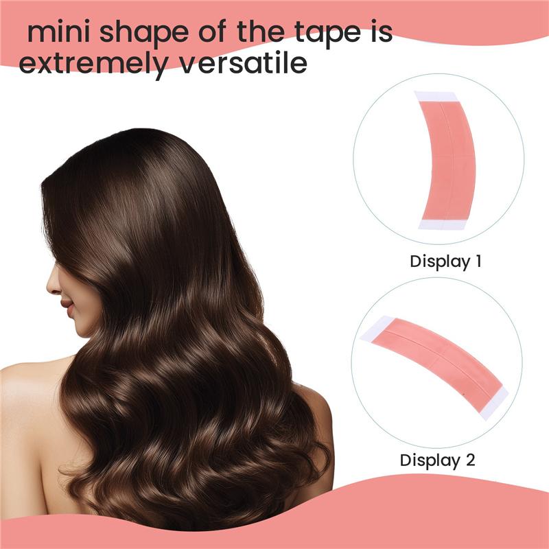 72Pcs/Lot Duo Tac Lace Wig Sided Double Tape Super Strong Adhesive Hair System Extension Strips For Toupees/Lace Wig