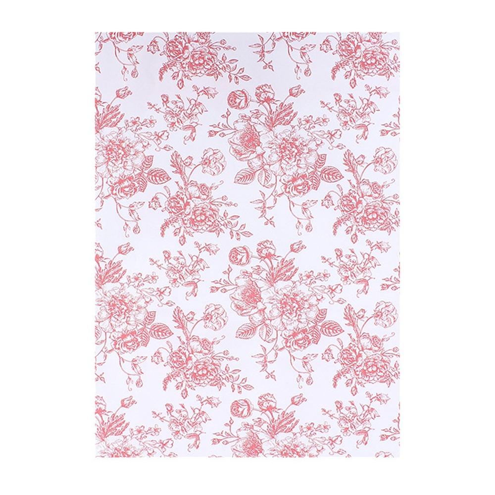 

10pcs Romantic Bouquet Wrapping Paper Antique Gift Packaging Paper Mother s Day