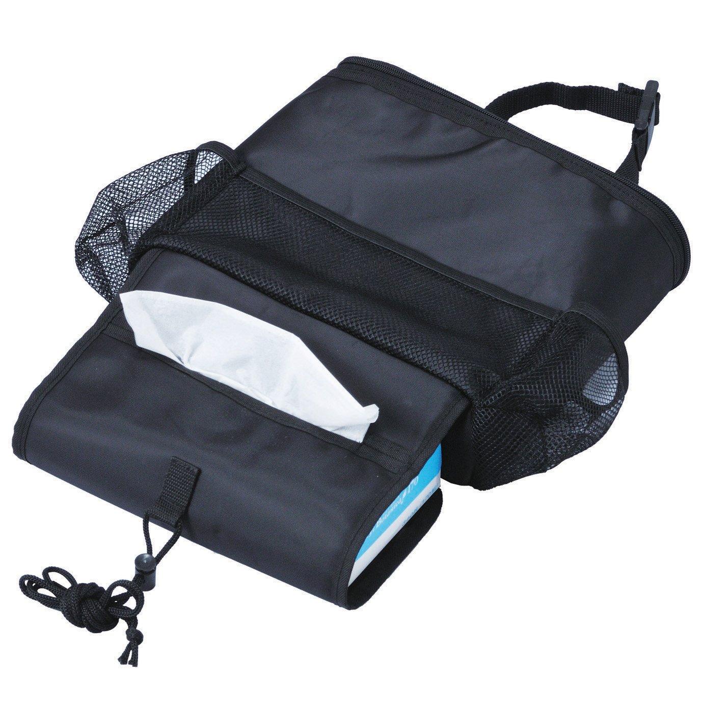 

SEIWA Наспинный карман W700 для автомобильного сиденья, Изолированный, Черный, чёрный