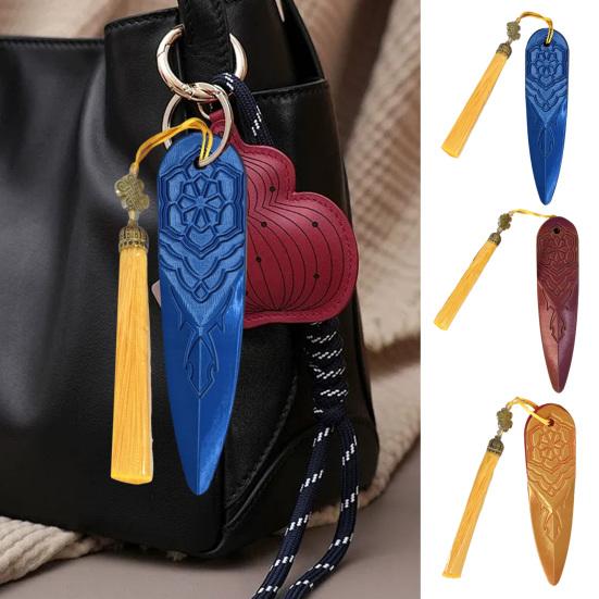 Anime Cosplay Dart Women Costume Dart Prop with Tassels 3D Printed Anime Idol Troupe Accessories for Halloween Costume Party Photography