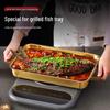 Large Stainless Steel Deep Roast Fish Pan