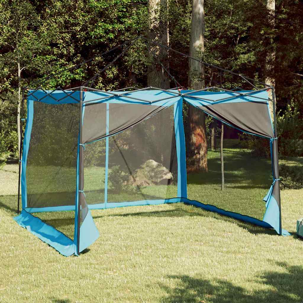 Inner Tent with Roof and Storage Blue 303 X 303 X 196 Cm Taffeta