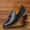 Luxus Herren Freizeitschuhe Business Lederschuhe Quasten Bequeme Hochzeitsloafer Büro Herren Anzugschuhe Slipper Outdoor Flache Schuhe