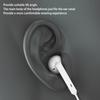 Semi-in-ear Kablet Headset Type-c Interface Kobberring Højttaler Med Mikrofon Kompatibel Til Huawei