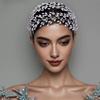 Rhinestone Bride Headdress Leaf Wedding Hair Accessories Sweet Photography Headband  Women