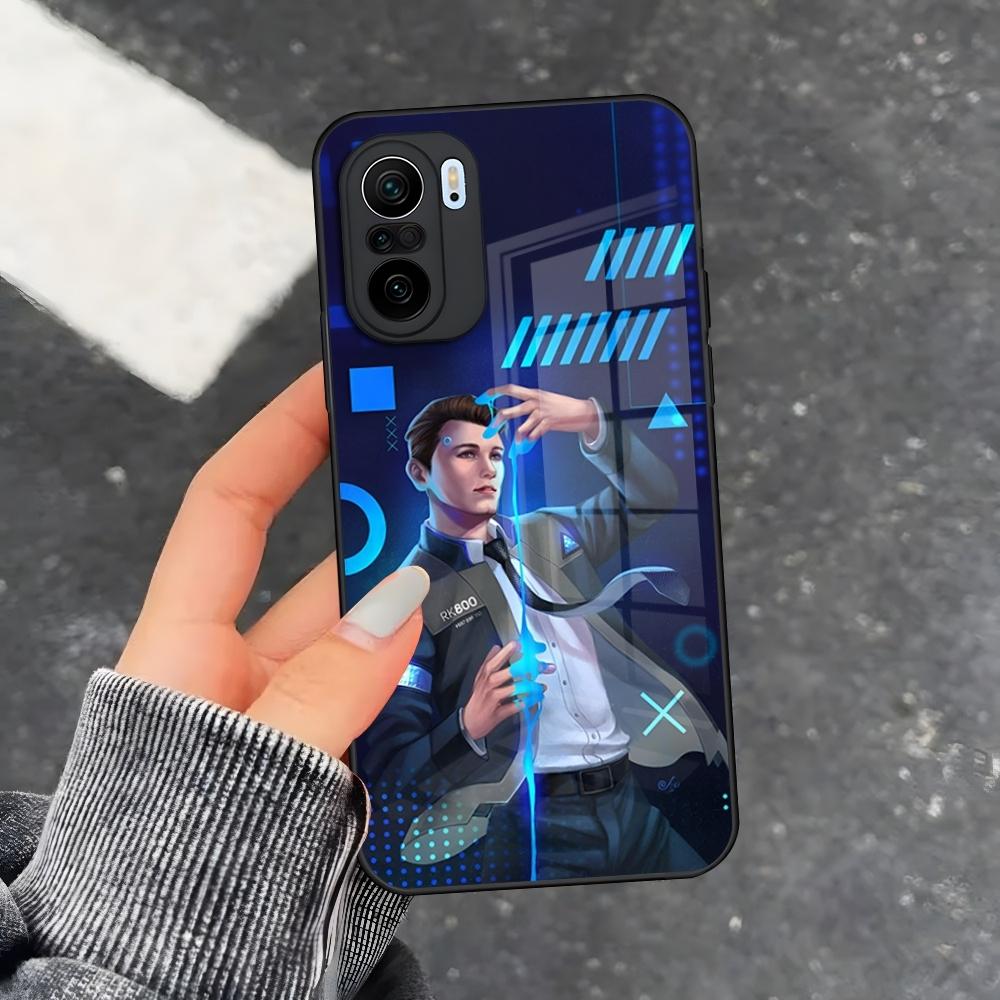 Game Detroit Become Human Phone Case for Xiaomi 15 14 13 12 X Redmi Note 10 Mi 11 S Lite T Pro Ultra Glass Cover