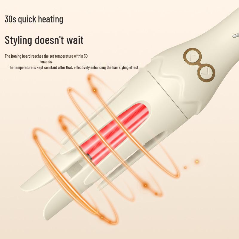 36mm Automatic Curling Iron: Gentle Hair, Wave Curler with Korean-style Negative Ions