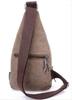 Donalee Women's Canvas Body BagShoulder Bag with Zipper (Black)