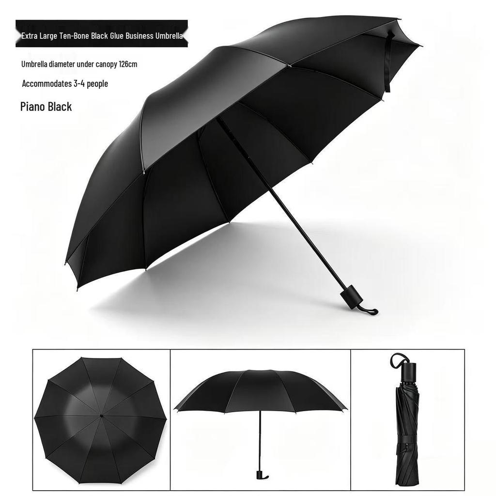 Dual-Use UV Protection Folding Umbrella for Sun and Rain with Custom Logo