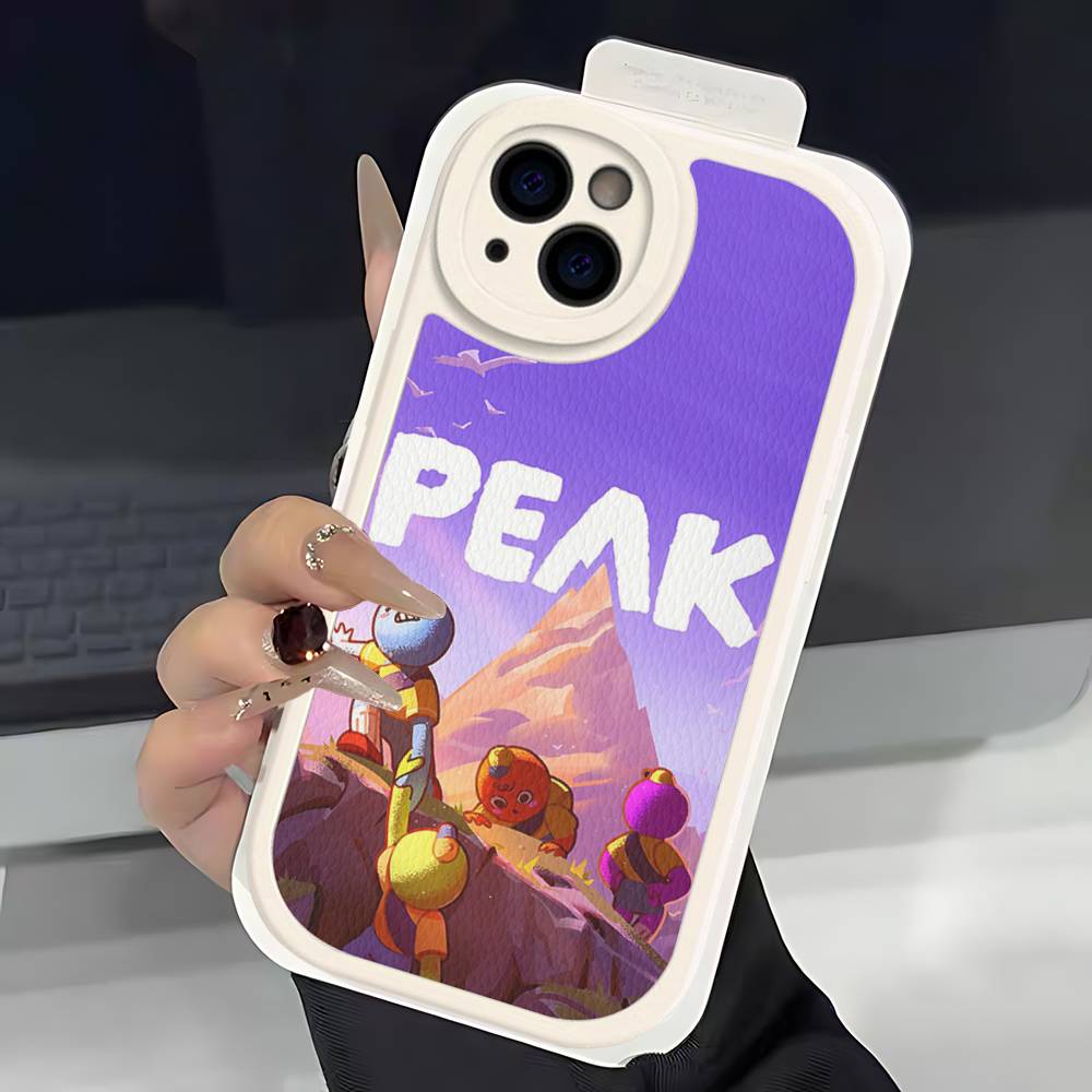 

Popular P-Peak Game Phone Case For IPhone 16 15 14 13 12 11 Pro Max Plus Leather Shockproof Cover iphone 12