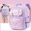 Cute Mermaid Oxford Cloth School Backpack For Girls Lightweight And Spinal Protection