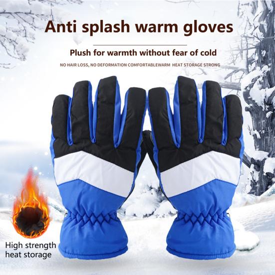 

Trendy Unisex Motorcycle Gloves Anti Slip Palm Thicken Protect Hand