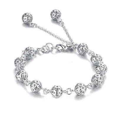 Mode Balletjes Bedeltjes Armband Meisjes Kralen Armband Sieraden