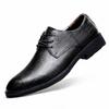Men's Large Size Business Casual Formal Leather Shoes - Top Layer Cowhide, Versatile for Everyday Work