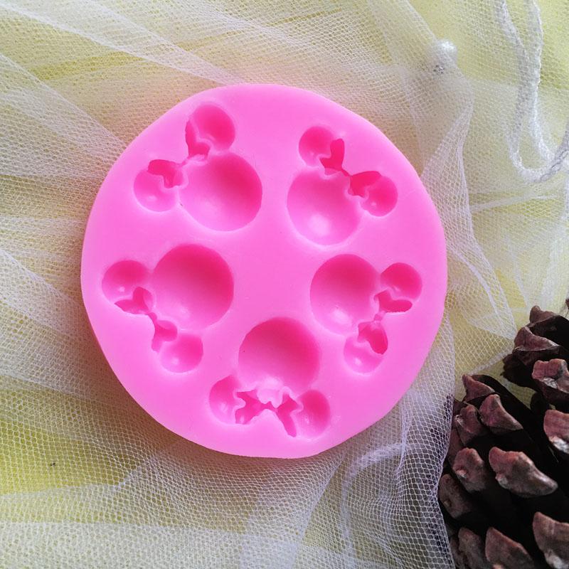 Mouse Cooking Chocolate Ice Silicone Mold For Baking Fondant Sugar Of Cake Decorating Mould
