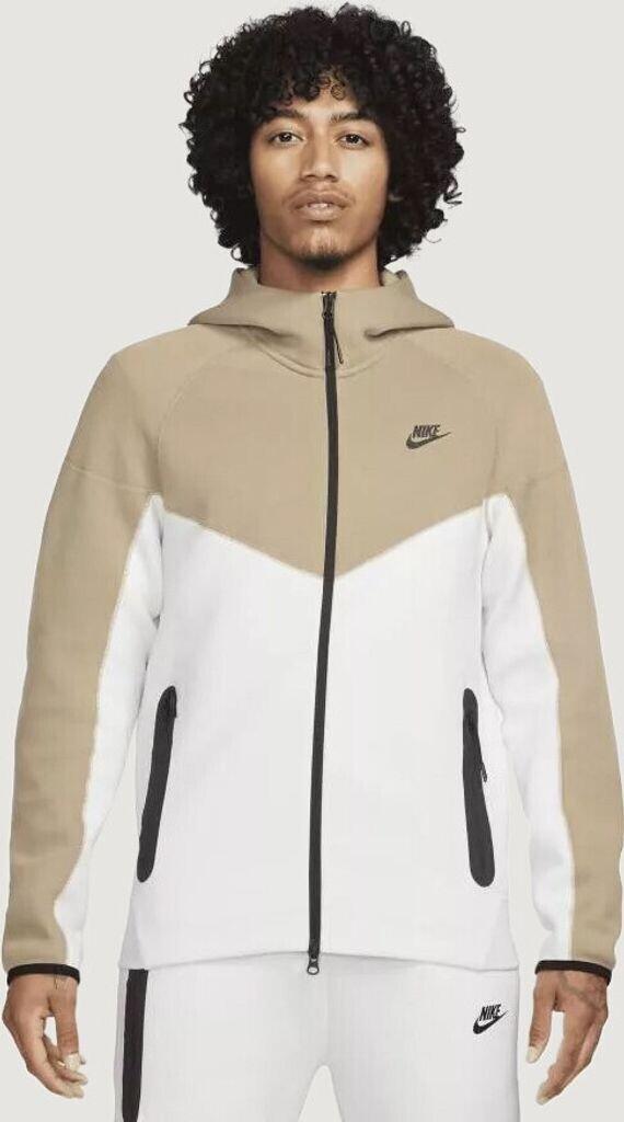 Nike Tech Fleece Windrunner Jacket (FB7921) White/khaki