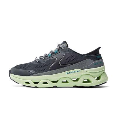Sport Lightweight Comfortable Shock Absorbing Low Top Running Shoes Men Sneaker Charcoal 232921-CCLM