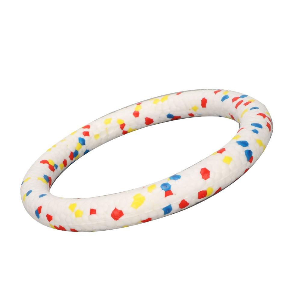 ETPU Popcorn Texture Pet Chew Toy Colorful Pull Ring ETPU Popcorn Ball Indoor Outdoor Play