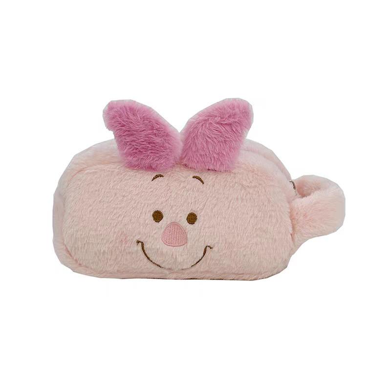 Meine Freunde Tigger Pooh Cartoon Plüsch Federmäppchen Weiches Material Niedliches Tierdesign Für Kinder Schulbedarf