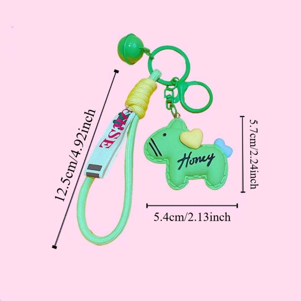 Pony Schlüsselanhänger aus Harz im Cartoon-Stil Realistische Pferdeanhänger aus Harz Heim-Büro-Dekor