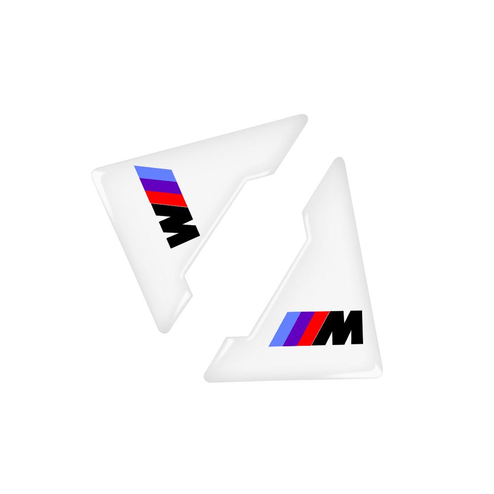 For BMW M X1 X3 For BMW 1 3 Series M Auto Protection Decal Accessory 2pcs Car Door Corner Cover Bumper Crash Anti-Scratch Protection Stickers