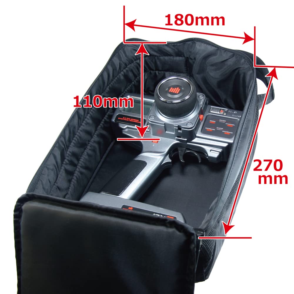 Transmitter Bag V3 (Compatible with 2.4GHz Radios) [Eagle Models] [#1645V3]