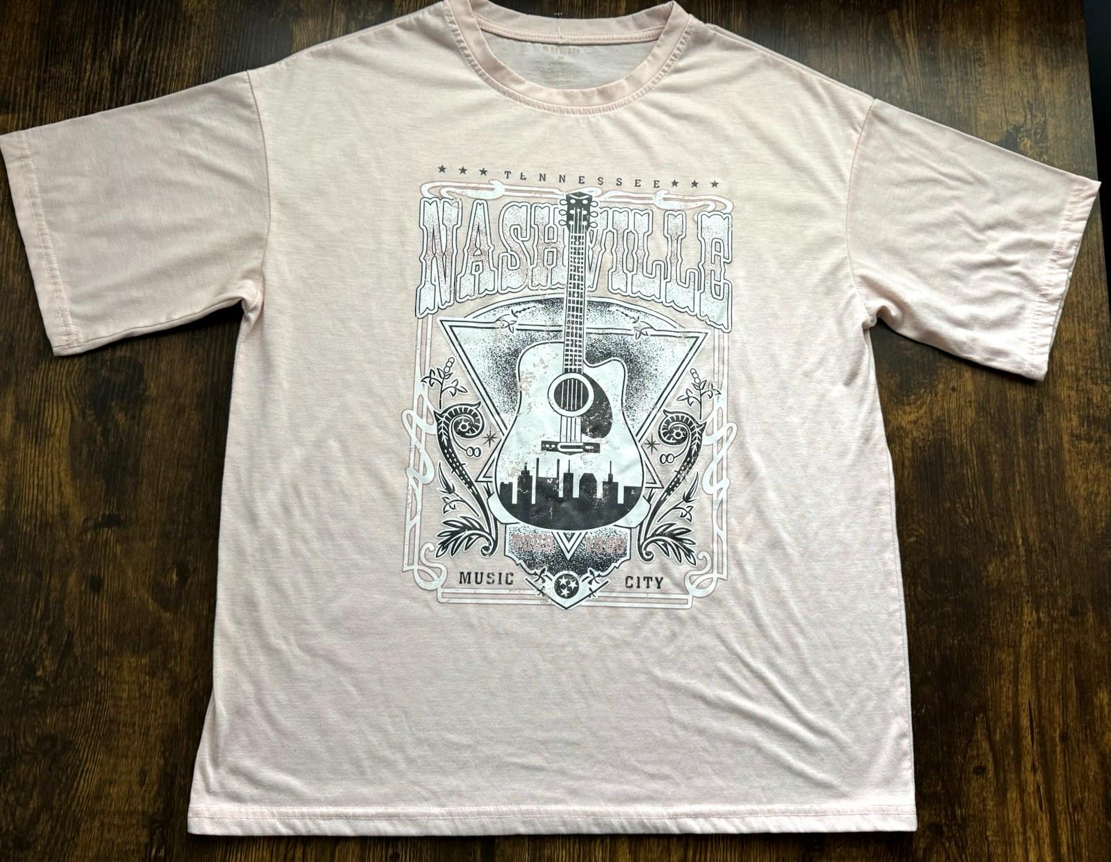 Music City T Shirt Light Unisex T-Shirt L